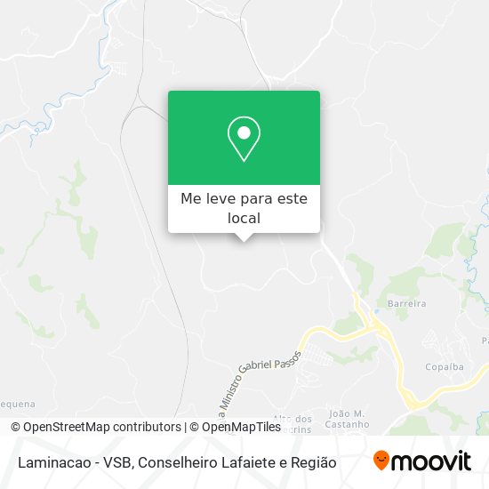 Laminacao - VSB mapa
