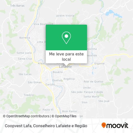 Coopvest Lafa mapa