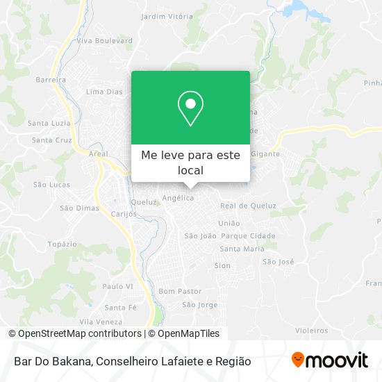 Bar Do Bakana mapa