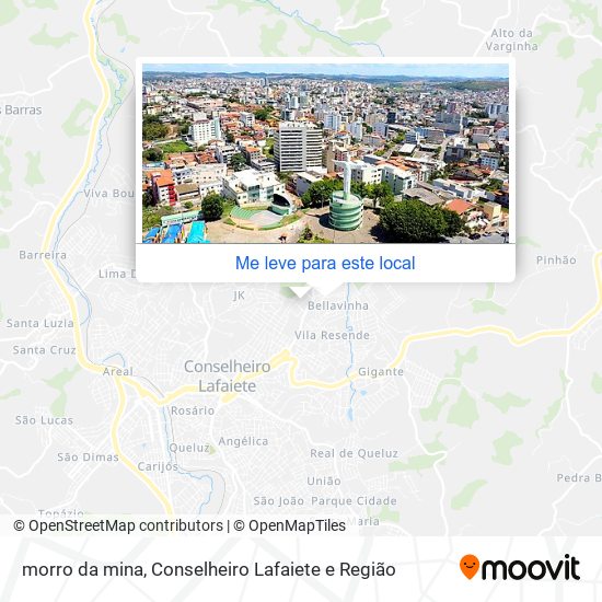 morro da mina mapa