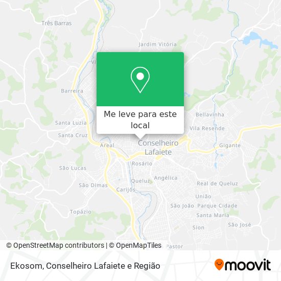 Ekosom mapa