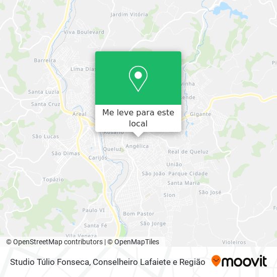 Studio Túlio Fonseca mapa