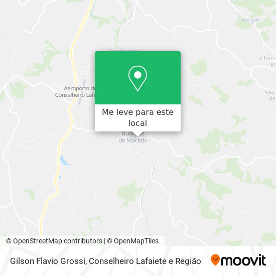 Gilson Flavio Grossi mapa