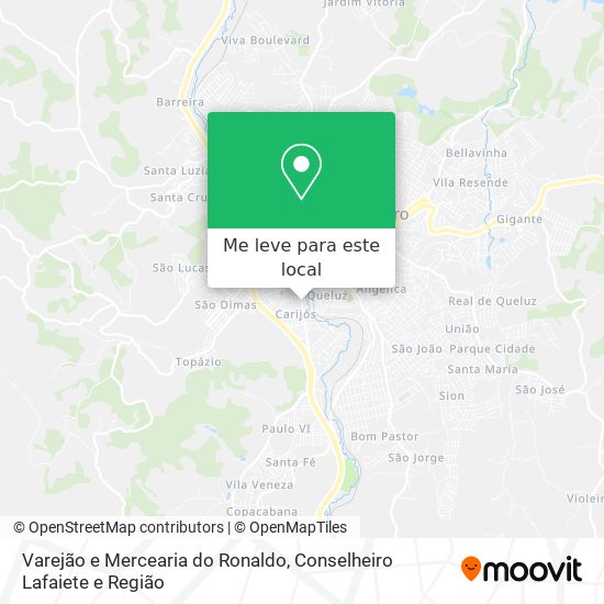 Varejão e Mercearia do Ronaldo mapa