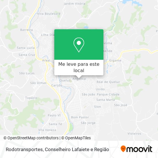 Rodotransportes mapa