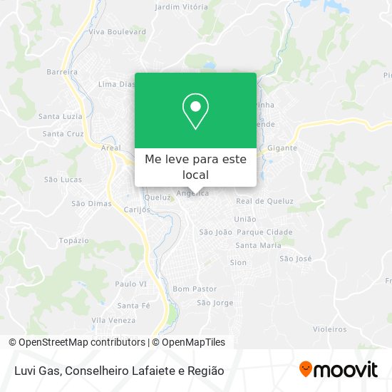 Luvi Gas mapa