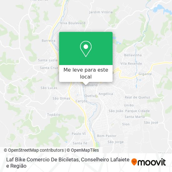 Laf Bike Comercio De Biciletas mapa