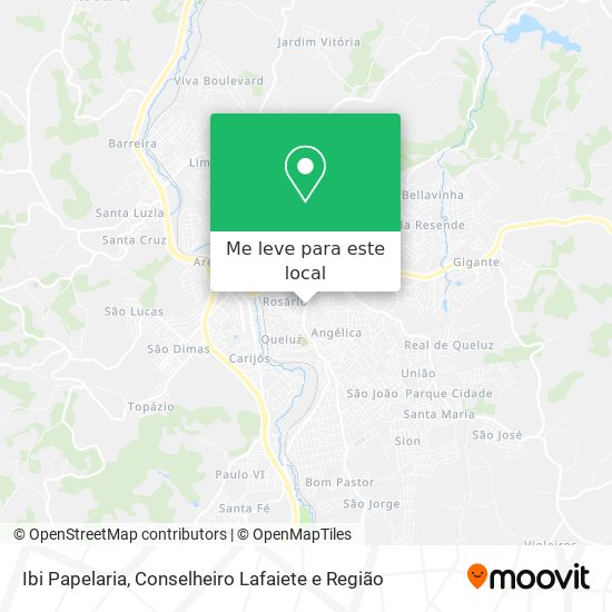 Ibi Papelaria mapa