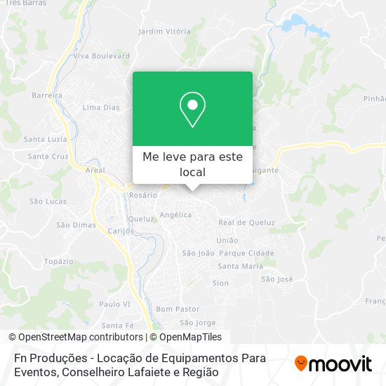 Fn Produções - Locação de Equipamentos Para Eventos mapa
