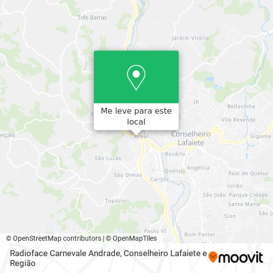 Radioface Carnevale Andrade mapa
