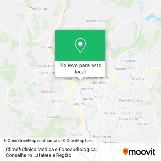 Climef-Clínica Médica e Fonoaudiológica mapa