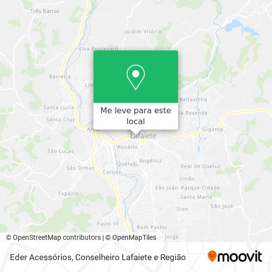 Eder Acessórios mapa
