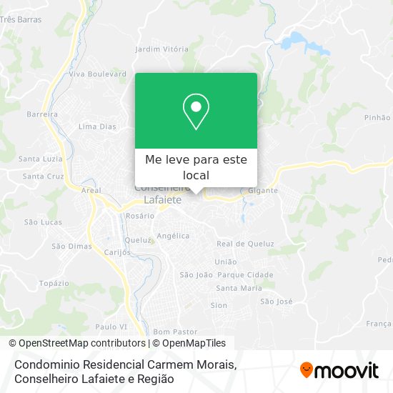 Condominio Residencial Carmem Morais mapa
