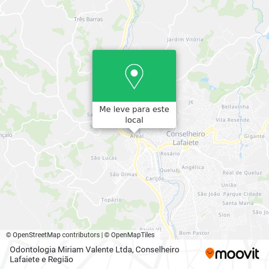 Odontologia Miriam Valente Ltda mapa
