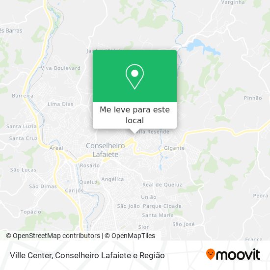 Ville Center mapa