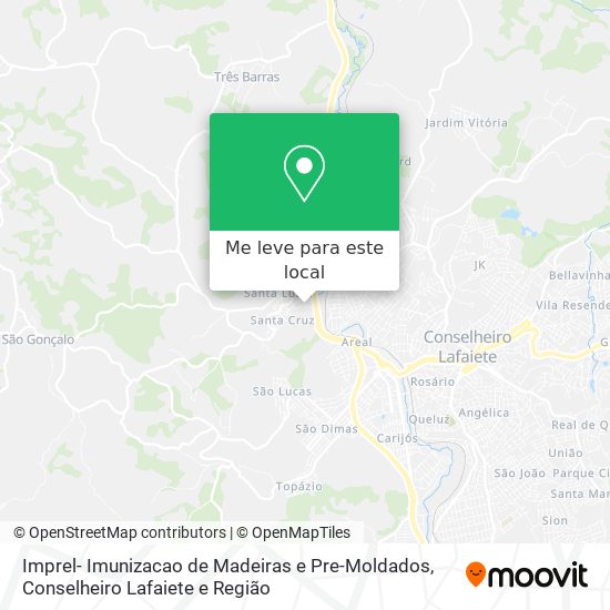 Imprel- Imunizacao de Madeiras e Pre-Moldados mapa