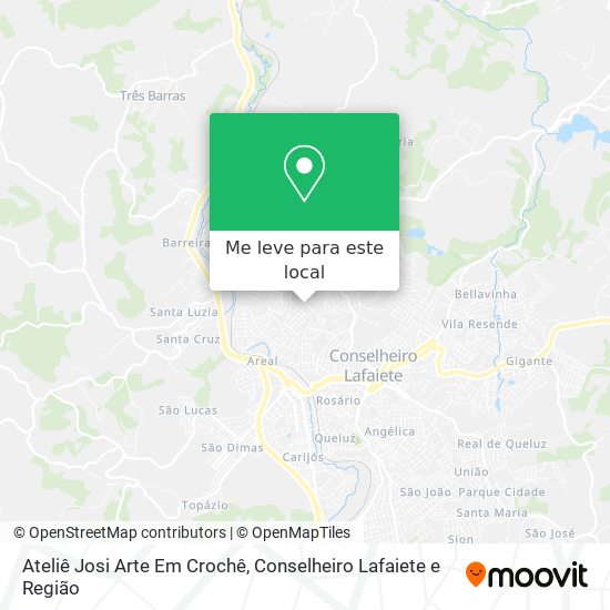 Ateliê Josi Arte Em Crochê mapa