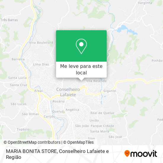 MARIA BONITA STORE mapa