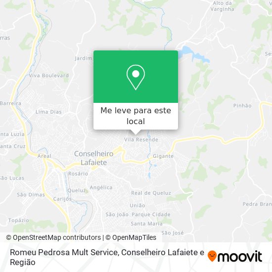 Romeu Pedrosa Mult Service mapa