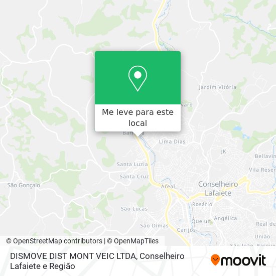 DISMOVE DIST MONT VEIC LTDA mapa