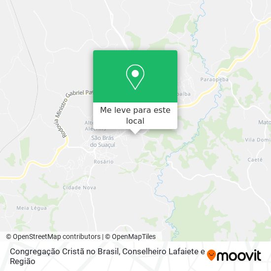 Congregação Cristã no Brasil mapa