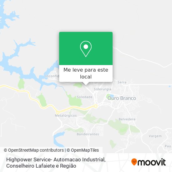 Highpower Service- Automacao Industrial mapa