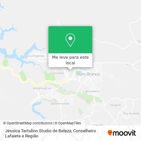 Jéssica Tertulino Studio de Beleza mapa