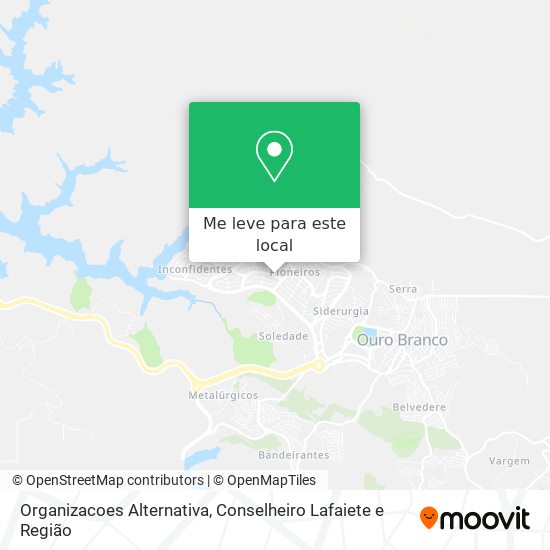 Organizacoes Alternativa mapa