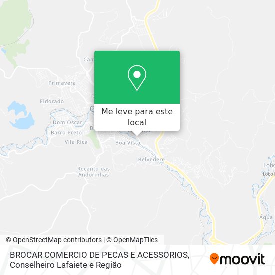 BROCAR COMERCIO DE PECAS E ACESSORIOS mapa