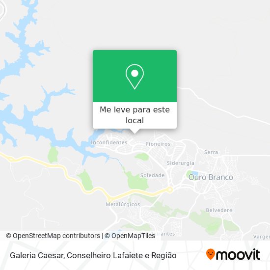 Galeria Caesar mapa