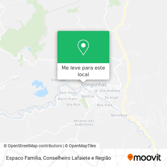 Espaco Familia mapa