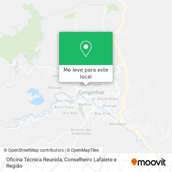 Oficina Técnica Reunida mapa