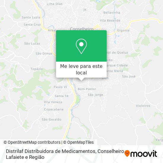 Distrilaf Distribuidora de Medicamentos mapa