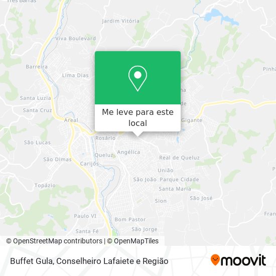 Buffet Gula mapa