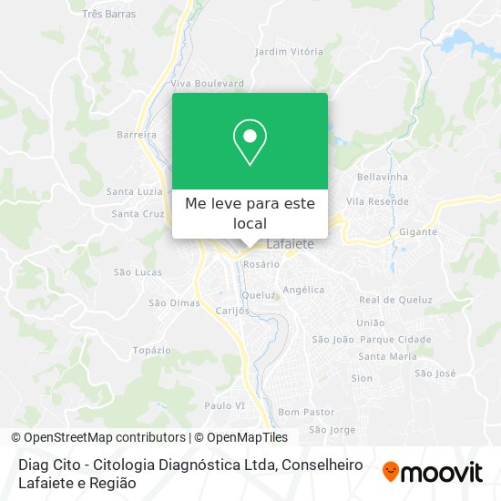 Diag Cito - Citologia Diagnóstica Ltda mapa