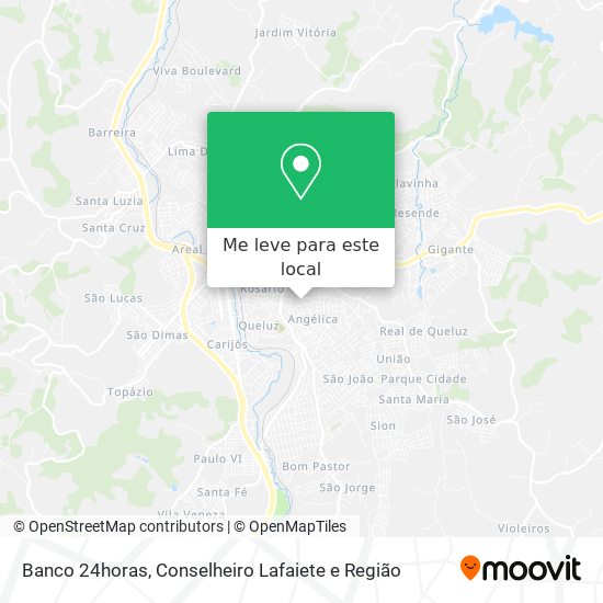 Banco 24horas mapa