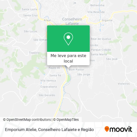 Emporium Atelie mapa