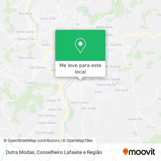 Dutra Modas mapa