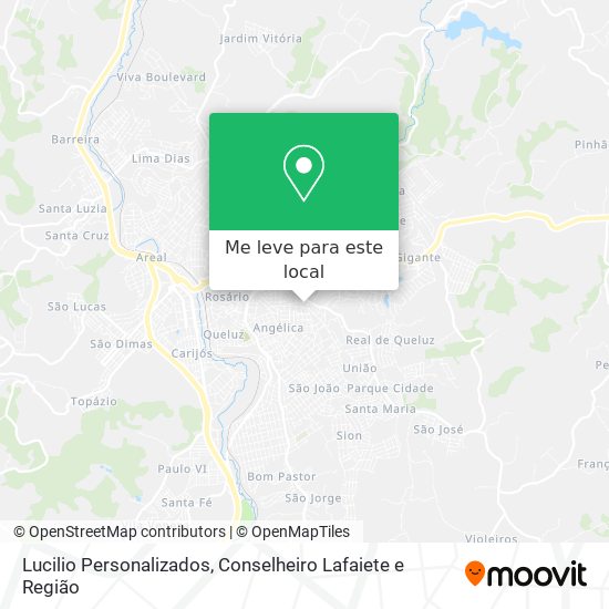 Lucilio Personalizados mapa