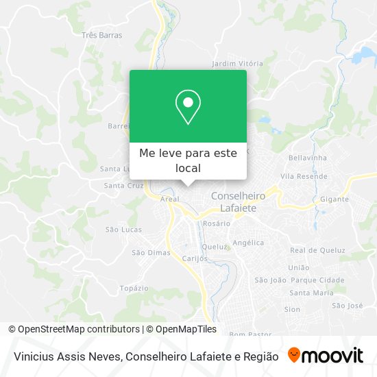Vinicius Assis Neves mapa