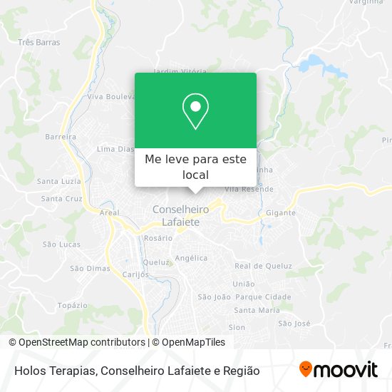 Holos Terapias mapa