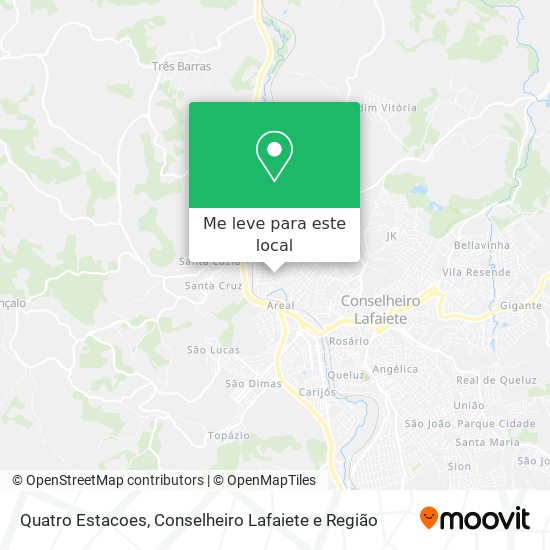 Quatro Estacoes mapa