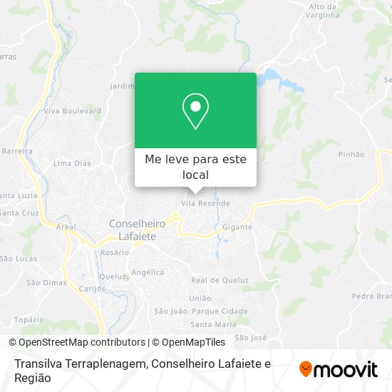Transilva Terraplenagem mapa