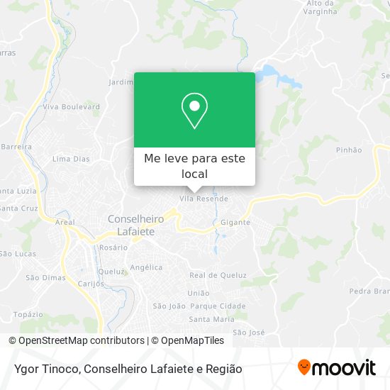Ygor Tinoco mapa