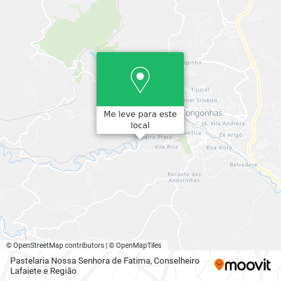 Pastelaria Nossa Senhora de Fatima mapa