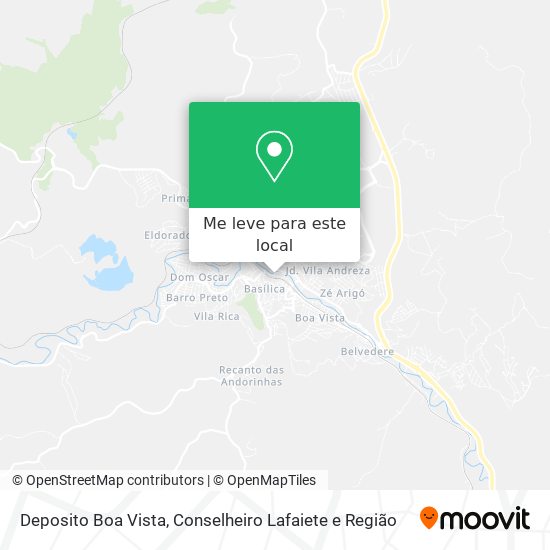 Deposito Boa Vista mapa