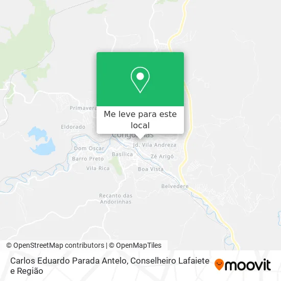 Carlos Eduardo Parada Antelo mapa