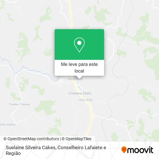 Suelaine Silveira Cakes mapa