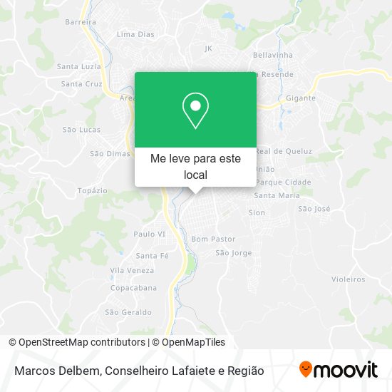 Marcos Delbem mapa