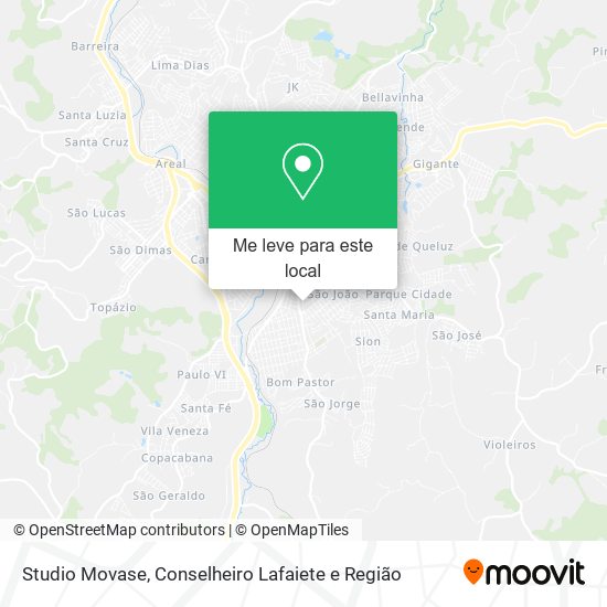 Studio Movase mapa